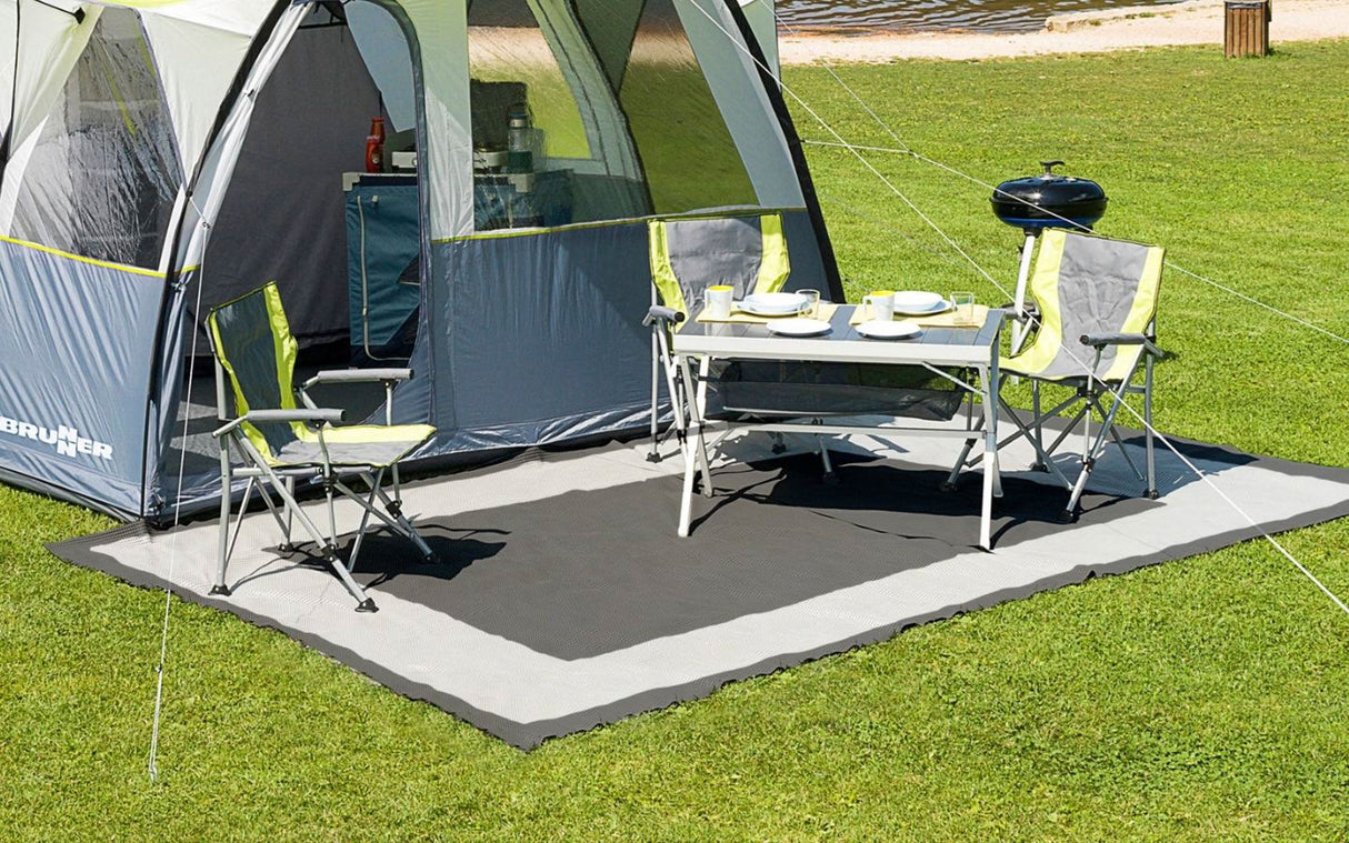 Brunner Stuoia campeggio camper e caravan Balmat 250x350 cm Grigio 0102045N.C52