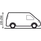 Brunner Skia 300 AIRtech aufblasbares Sonnensegel 300 x 250 cm