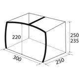 Toldo inflable Brunner Skia 300 AIRtech 300 x 250 cm