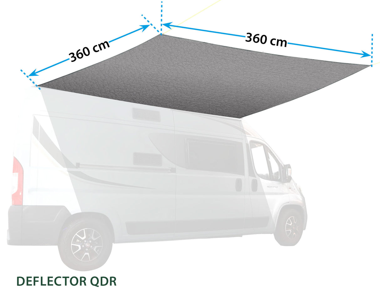 Brunner Parasole Deflector 360 x 360 cm 0113065N