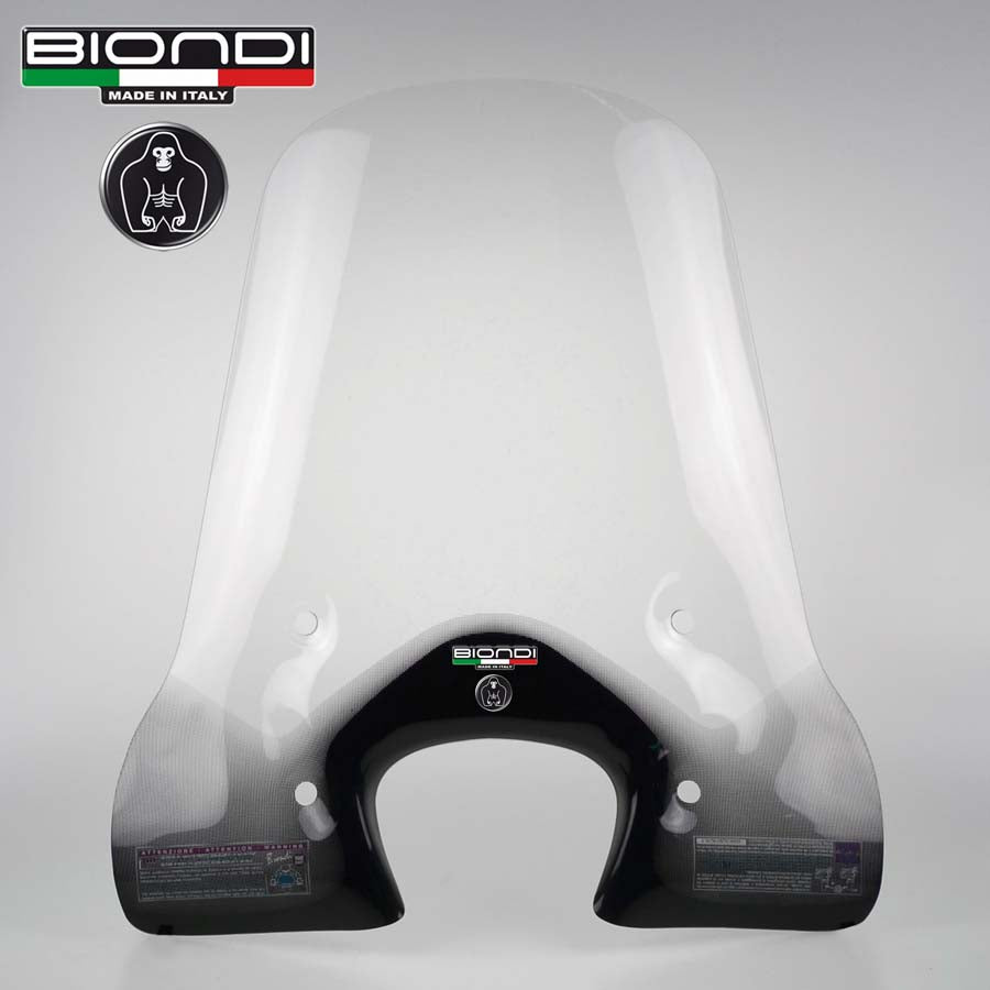 Biondi Parabrezza Pro Piaggio Fly 50/125/150 cc 2004-2012 con Attacchi