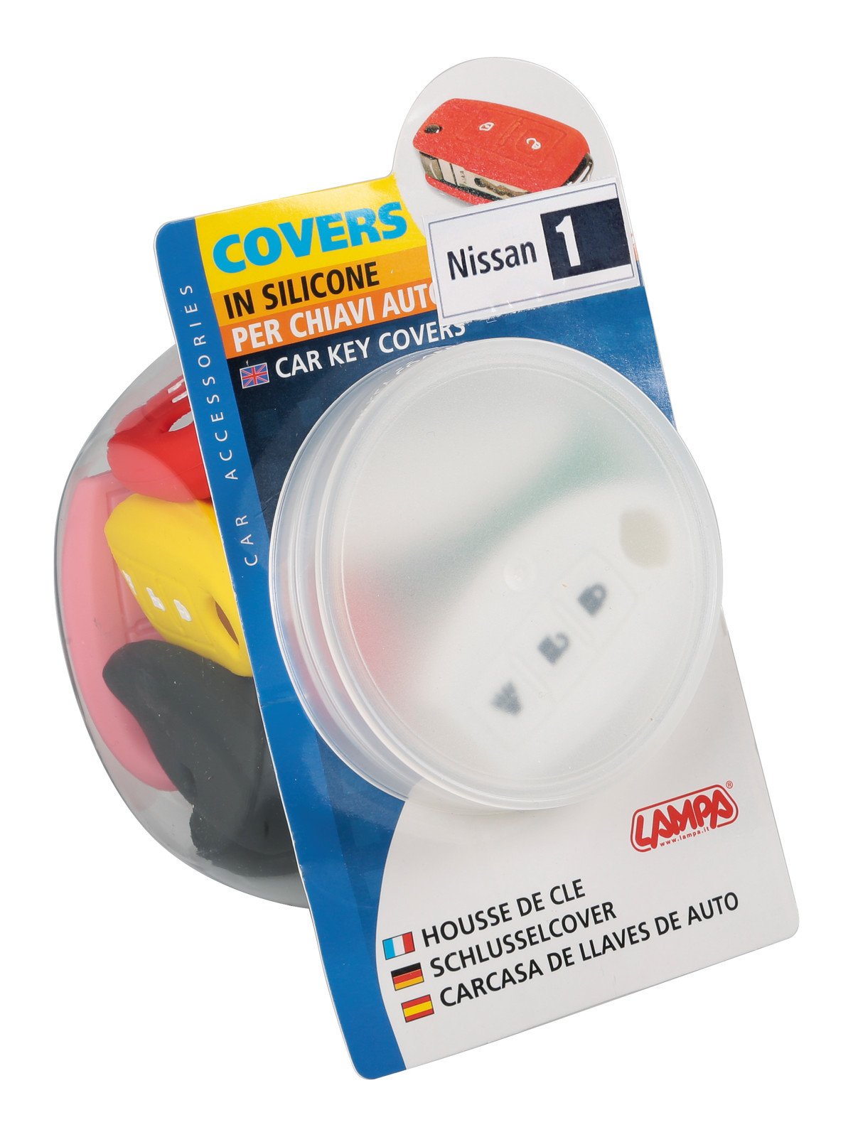 Lampa Covers per chiavi auto, dispenser 20 pz - - Nissan, Suzuki - 1 01510