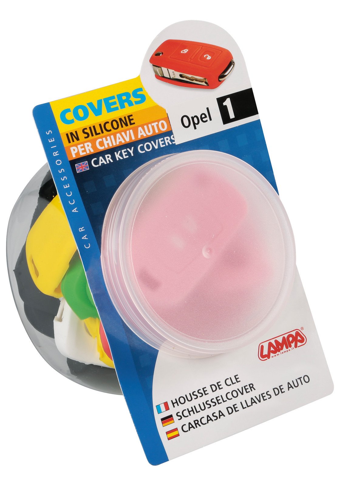 Lampa Covers per chiavi auto, dispenser 20 pz - compatibile per - Opel - 1 01516