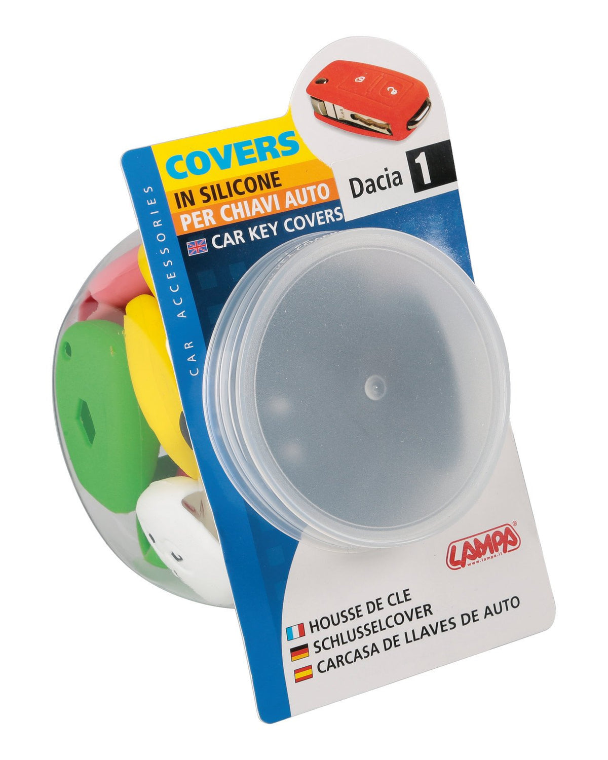 Lampa Covers per chiavi auto, dispenser 20 pz - compatibile per - Renault - 2 01518