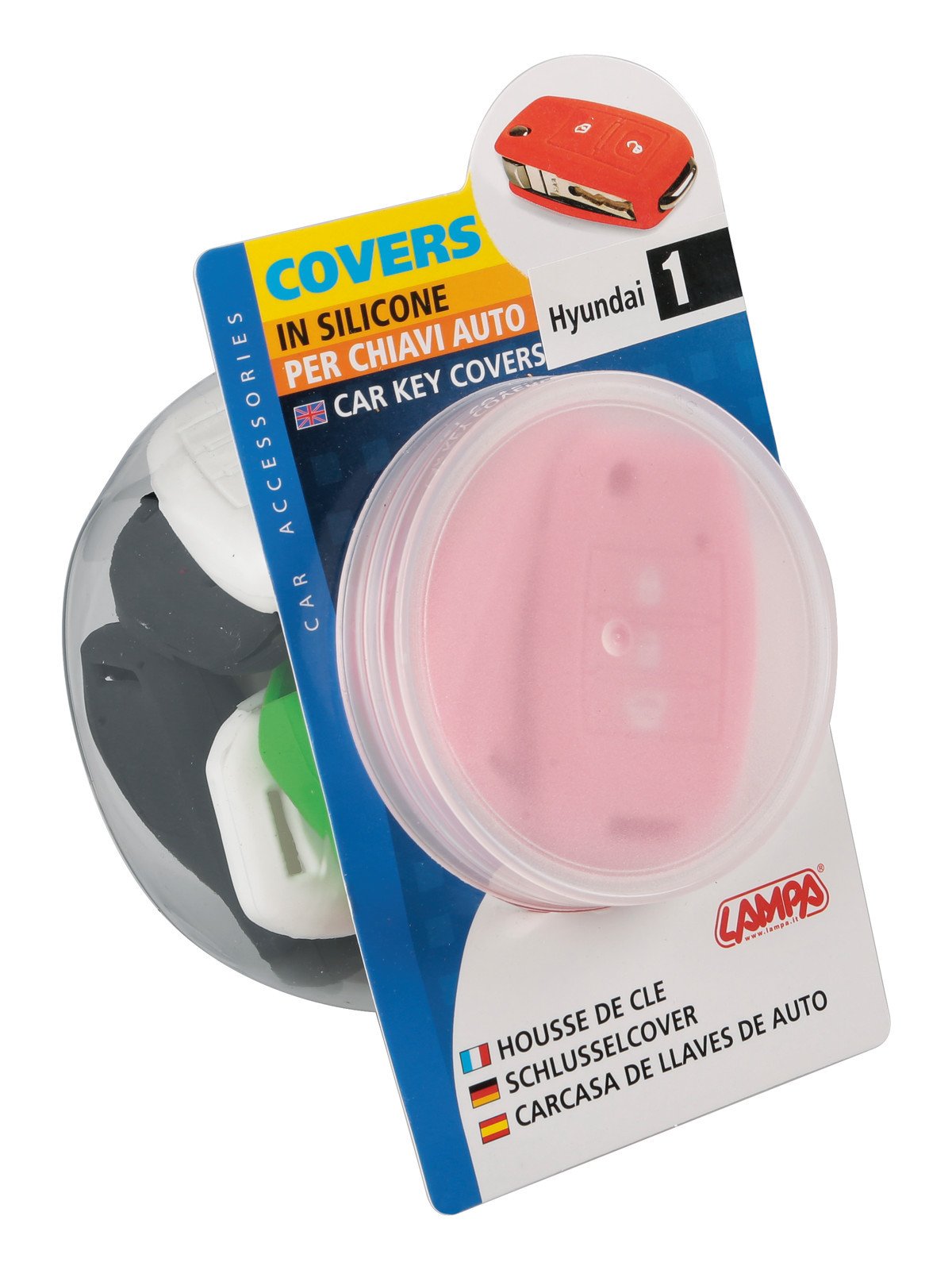 Lampa Covers per chiavi auto, dispenser 20 pz - - Hyundai, Kia - 1 01519