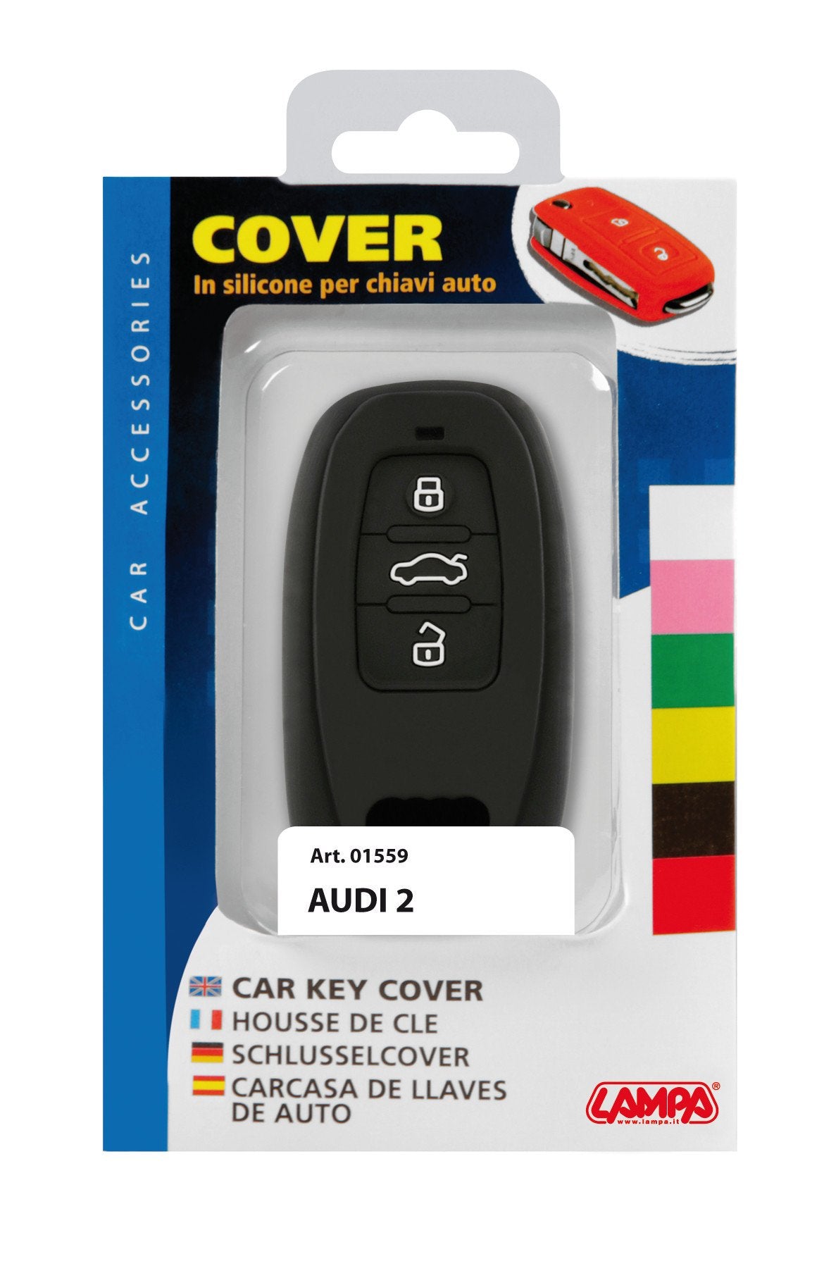 Lampa Cover per chiavi auto, conf. singola - compatibile per - Audi - 2 01559