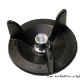 Osculati Supporto per ruota di scorta per carrello traino barche 02.010.85 - AmerigoStore