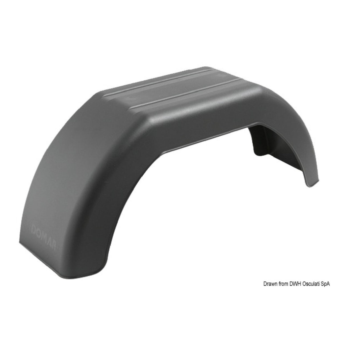 Osculati Ersatzkotflügel für Anhängerrad 02.012.01