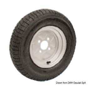 Osculati Ruota pneumatiche per carrelli traino alta velocita 02.013.02 - AmerigoStore