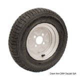 Osculati Ruota pneumatiche per carrelli traino alta velocita 02.013.02 - AmerigoStore