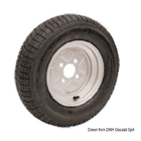 Osculati Ruota pneumatiche per carrelli traino alta velocita 02.013.02 - AmerigoStore