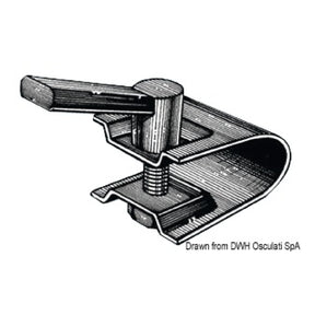 Osculati Supporto per ruotino carrello traino 02.014.56 02.014.58 - AmerigoStore