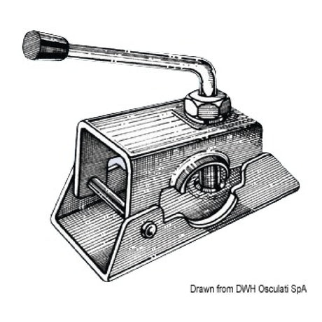 Osculati Supporto per ruotino carrello traino 02.014.57 02.014.59 - AmerigoStore