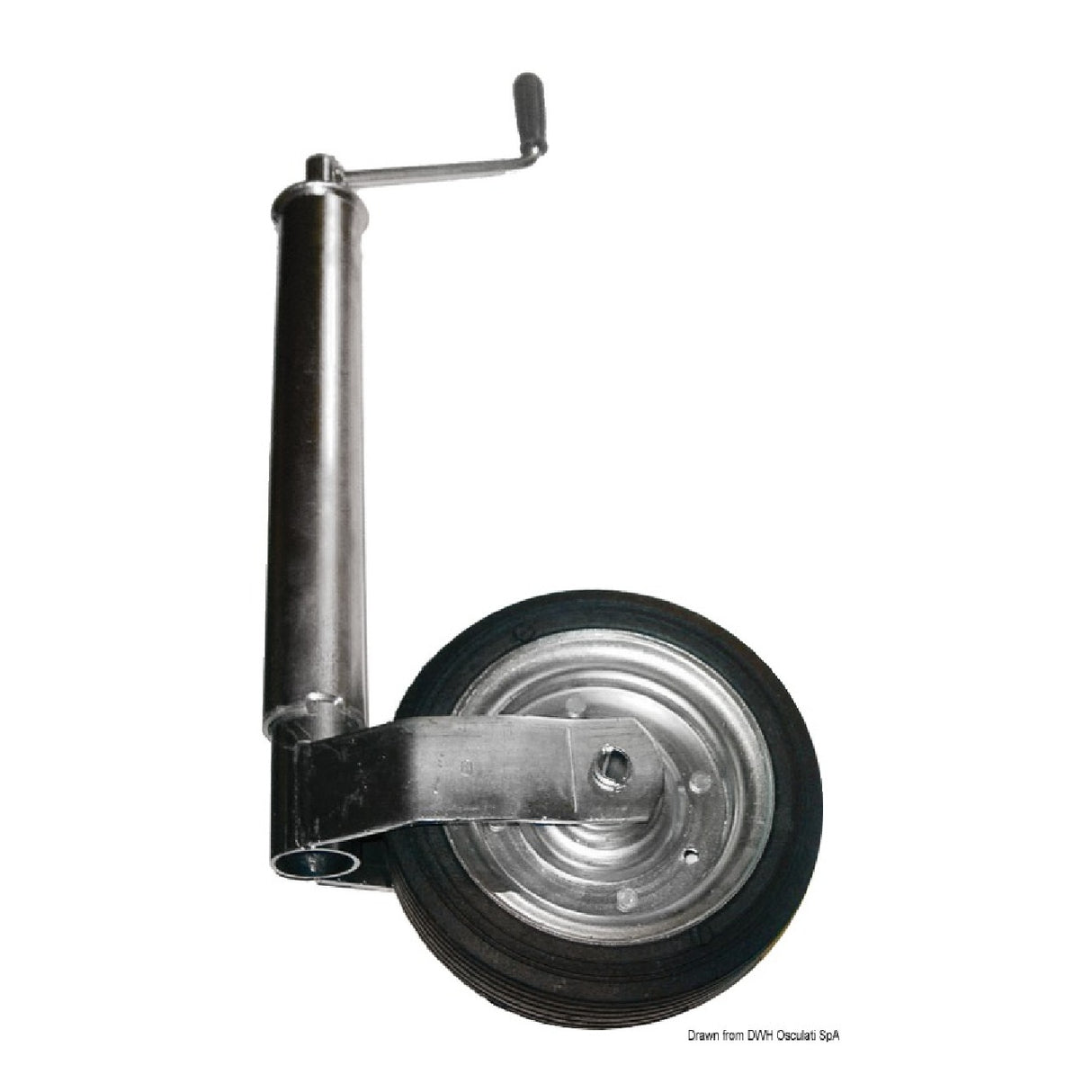 Rueda delantera Osculati para carro de remolque 02.016.51