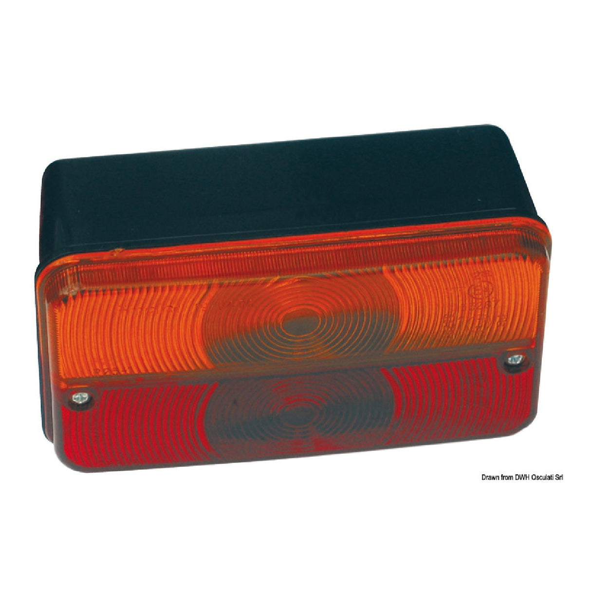 Osculati Fanale carrello traino posteriore destro/sinistro - 3 funzioni 02.021.30