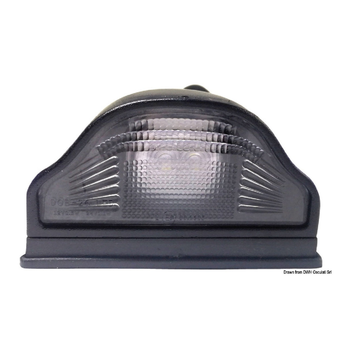 Osculati Fanale carrello traino posteriore LED 02.021.36 - AmerigoStore
