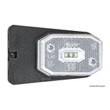 Osculati Fanale carrello traino posizione LED anteriore luce bianca staffa 02.021.42 02.021.42 - AmerigoStore