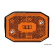 Osculati Fanale carrello traino posizione LED laterale luce aranci 02.021.50 - AmerigoStore
