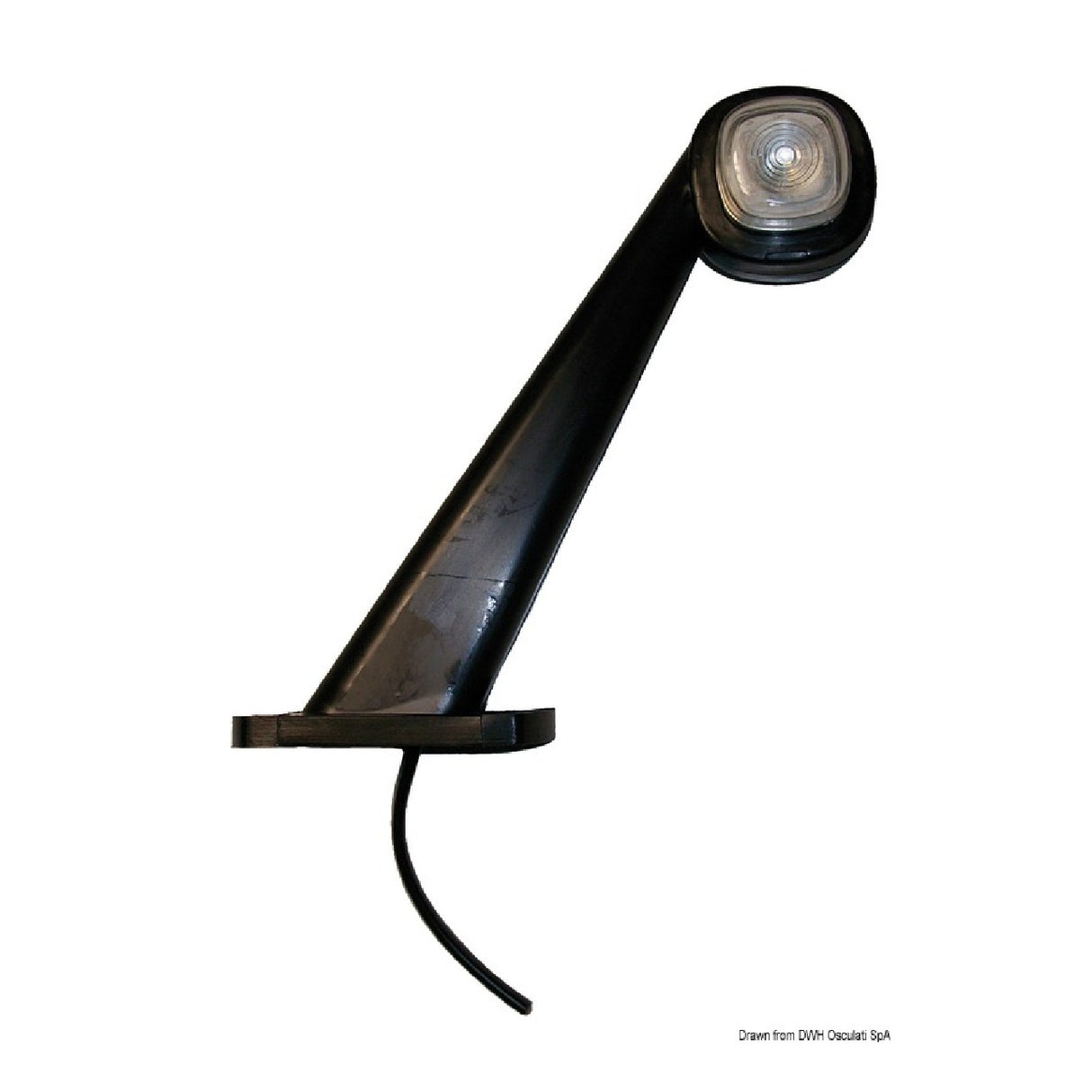 Osculati Fanale carrello traino LED d'ingombro laterale 45 gradi 02.022.09 - AmerigoStore