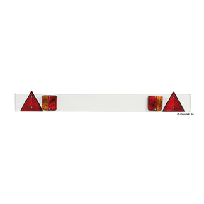 Osculati Barra posteriore in plastica con luci per carrello traino 02.023.15 - AmerigoStore