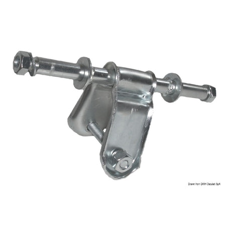 Osculati Staffa Rullo rimorchio laterale diritta 30 mm 02.029.30 - AmerigoStore