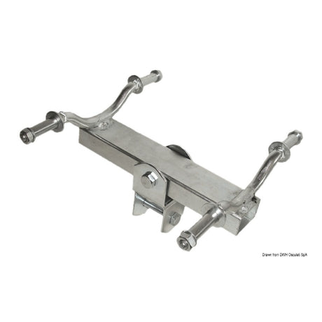 Osculati Staffa Rullo rimorchio laterale rialzata 4 rulli 40 mm 02.029.36 - AmerigoStore