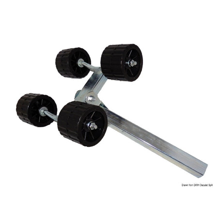 Osculati Rullo rimorchio laterale doppio tubo quadro 02.031.20 - AmerigoStore