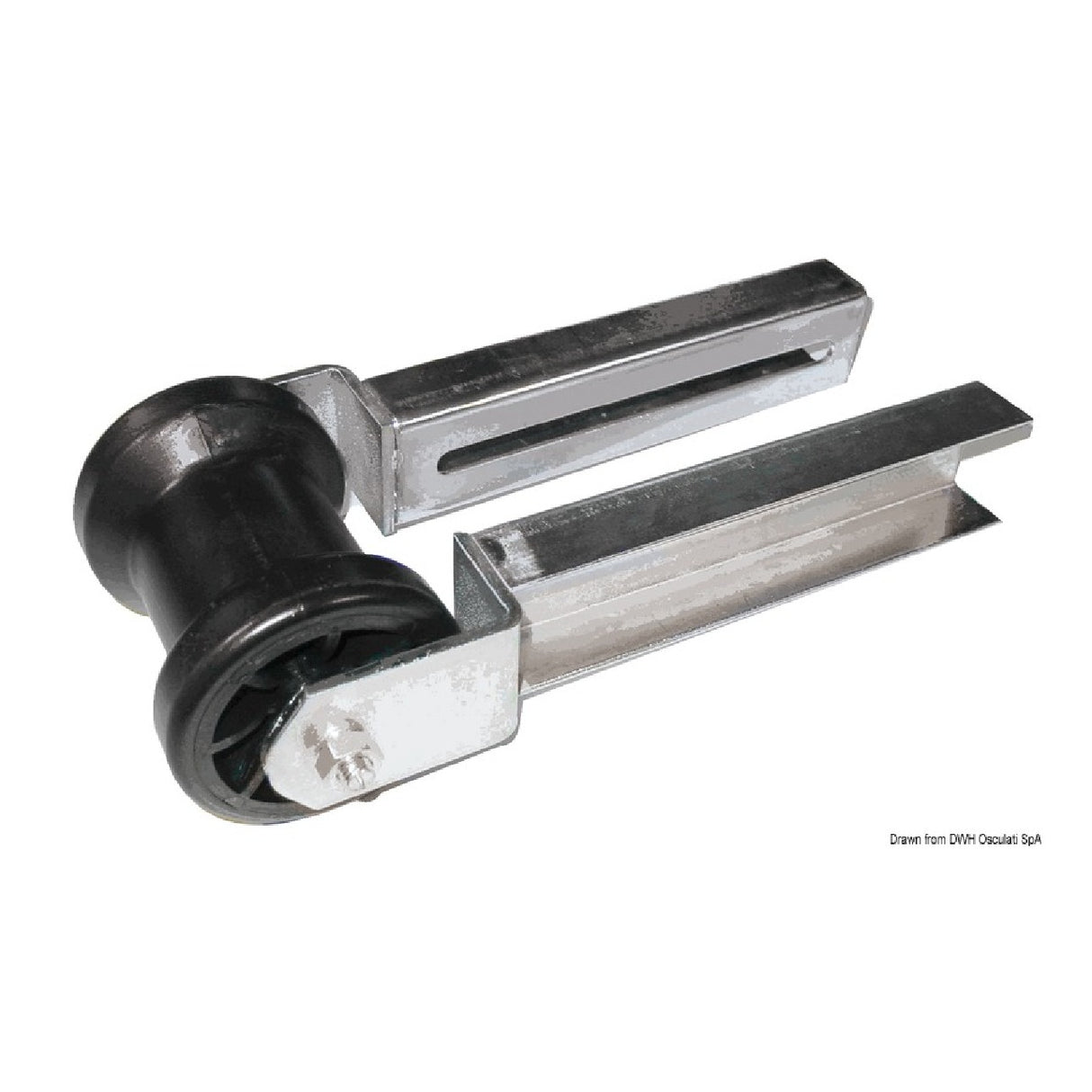 Osculati Small trailer central roller 70 mm 02.033.70