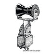 Osculati Rullo centrale reggichiglia 100 mm 02.040.56 - AmerigoStore