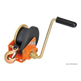 Rock Winch for launching boats with automatic lock