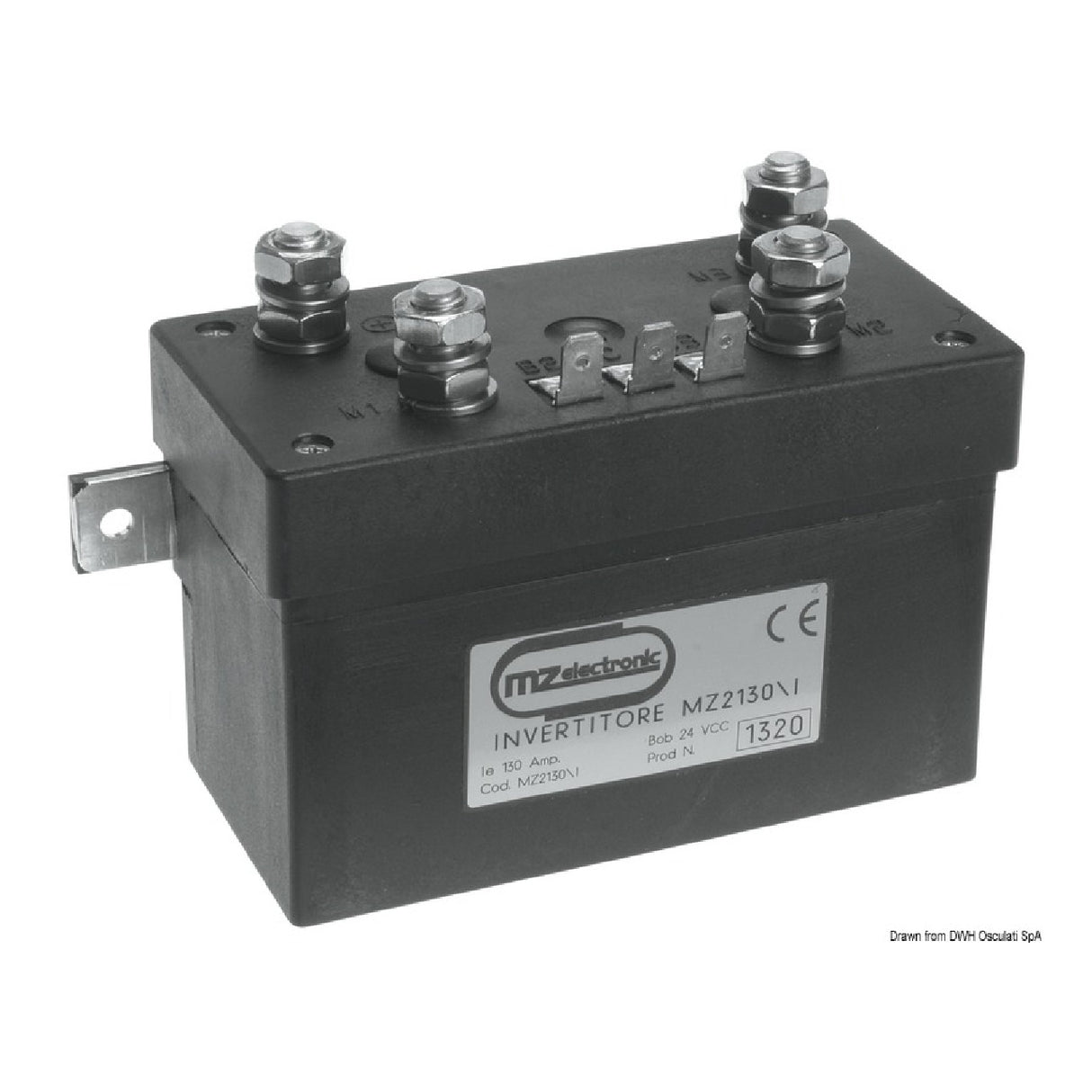 MZ Electronic Invertitore bipolare 130 A - 12 V