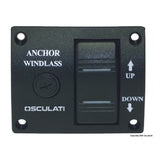 Osculati Pannello di comando per verricelli ritorno a molla/bascula 02.341.00