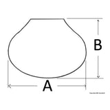 Osculati Pulsantiera a pedale per comando elettrico salpa ancore 02.342.01