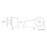 Italwinch Verricello da tonneggio per tender Achill Tender Lift