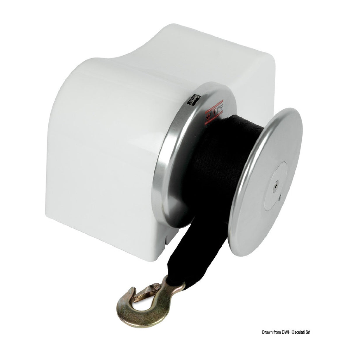Italwinch Verricello da tonneggio per tender Achill Tender Lift