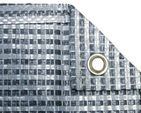 Colchoneta de camping Brunner Kinetic 600 para autocaravanas y caravanas, 250 x 400 cm, azul grisáceo
