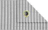 Colchoneta de camping Brunner Kinetic 500 para autocaravanas y caravanas, 250 x 500 cm, gris