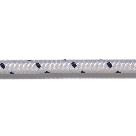 Trem Black and white polyester braided anchor line