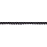 Trem Cima aus hochfestem, dreisträngig verdrilltem Polyester, schwarz