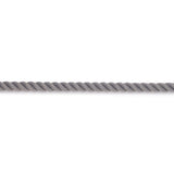 Trem Cima en poliéster de alta tenacidad torcido 3 hilos gris diámetro 14 mm - 100 MT