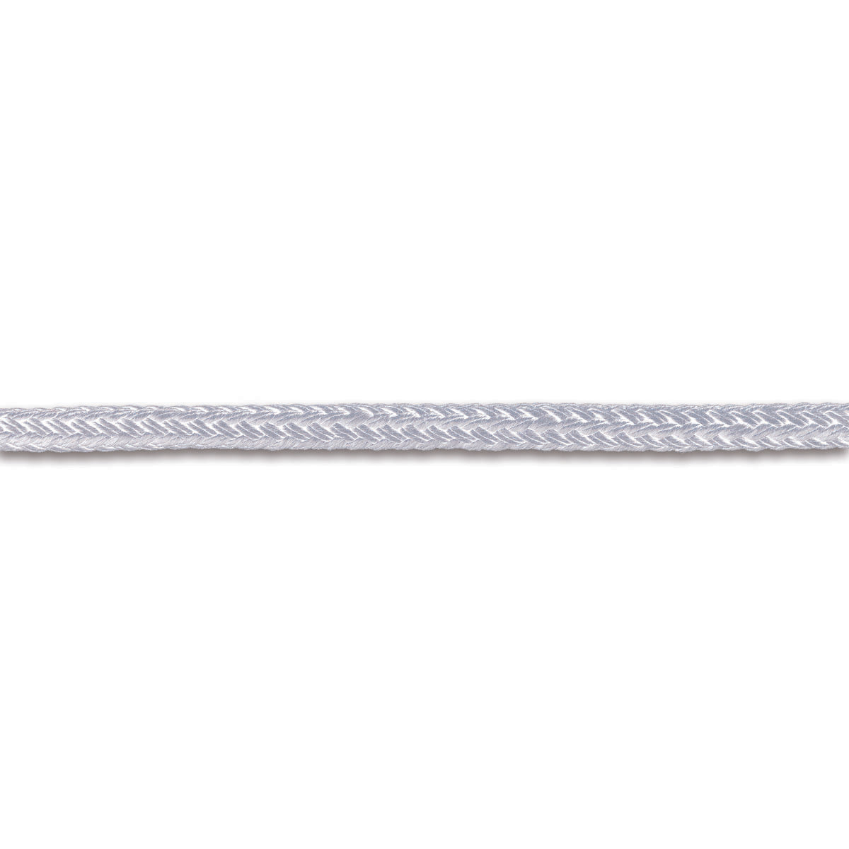 Trem Doppia treccia colore bianco Moor Line diametro 10 mm - 150 MT