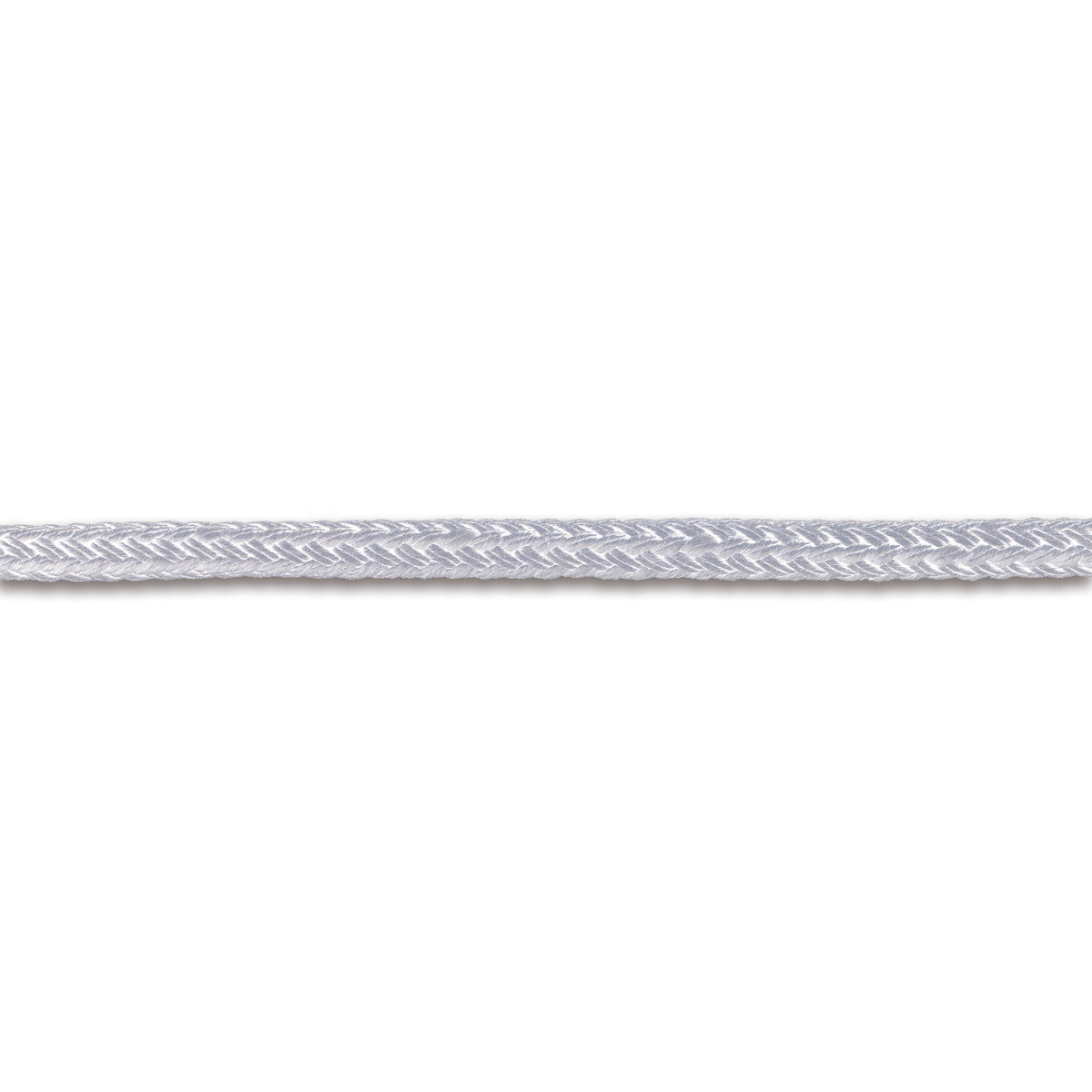 Trem Doppia treccia colore bianco Moor Line diametro 18 mm - 100 MT