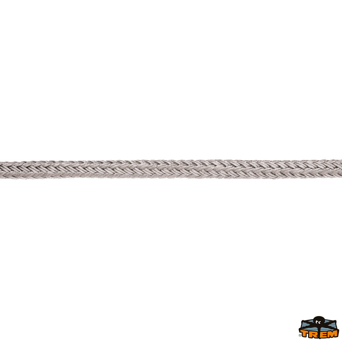 Trem Doppia treccia in colore grigio Moor Line