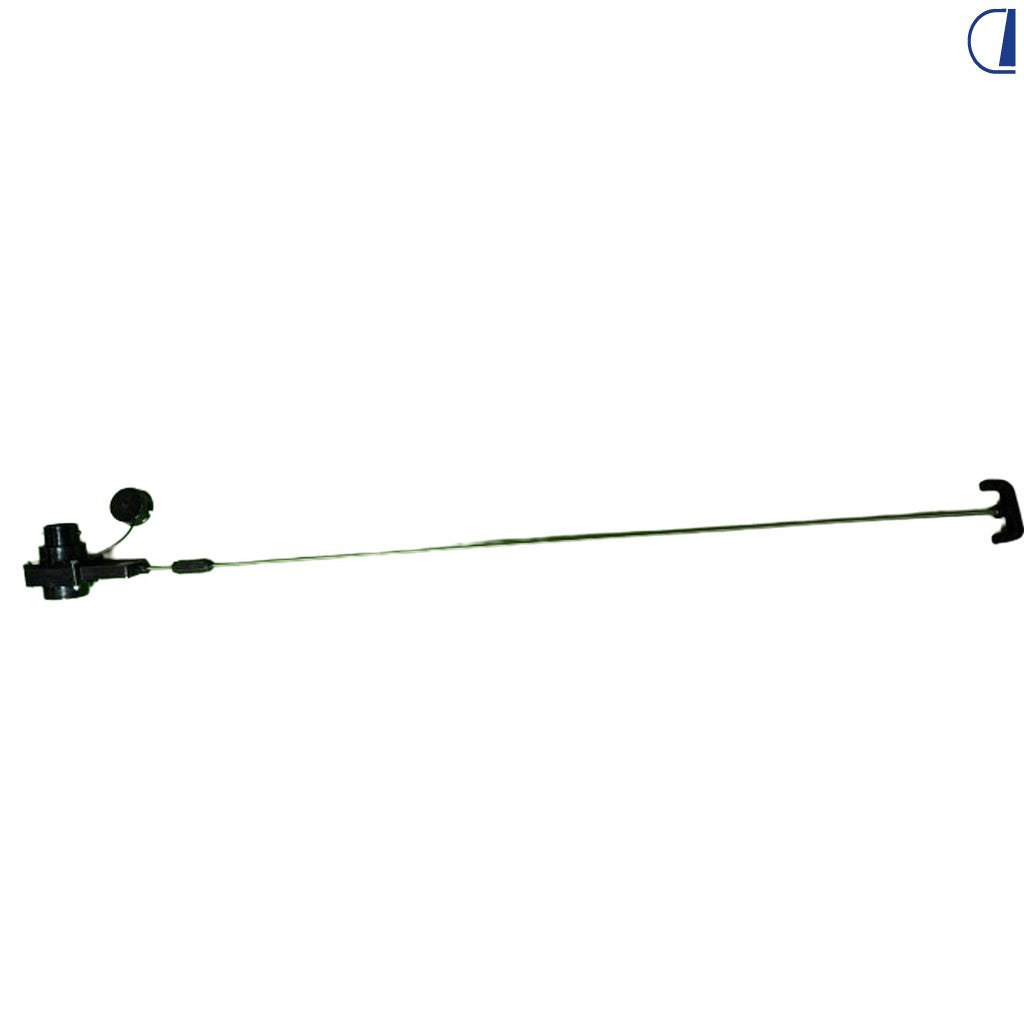 FAP Valvola di scarico 1" 1/2 flangia femmina con asta 115 cm