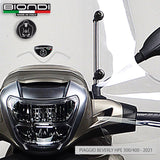 Biondi Parabrezza Club Piaggio Beverly 300 HPE / 300 S HPE 2021-2024 - Kit completo