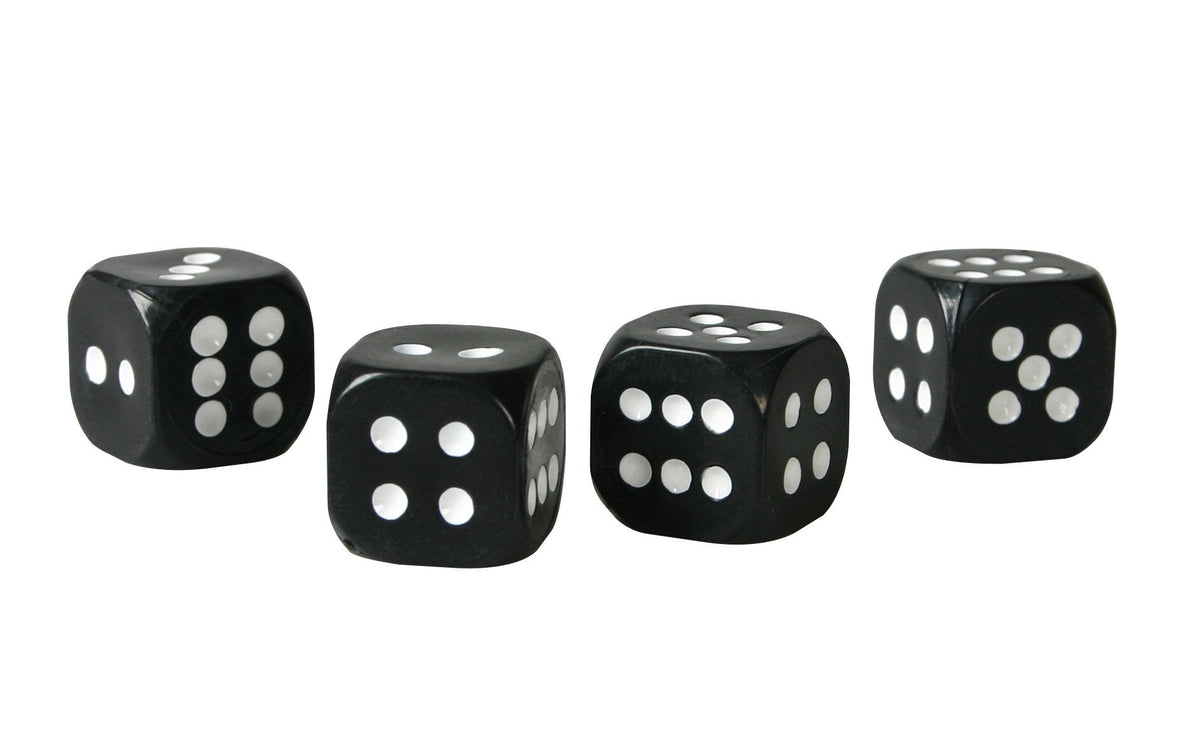 Pilot California-Dices, set 4 tappi coprivalvola - Nero