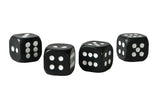 Pilot California-Dices, set 4 tappi coprivalvola - Nero