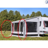 Thule Kit cinghie laterali Hold Down per tendalini serie 1200, 5, 6, 8 e 9