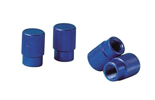 Pilot Sport-Cap, set 4 tappi coprivalvola - Blu