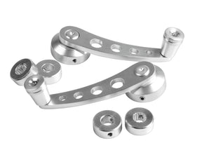 Pilot Racing Levers, kit leve alzacristalli - 10 cm - Alluminio